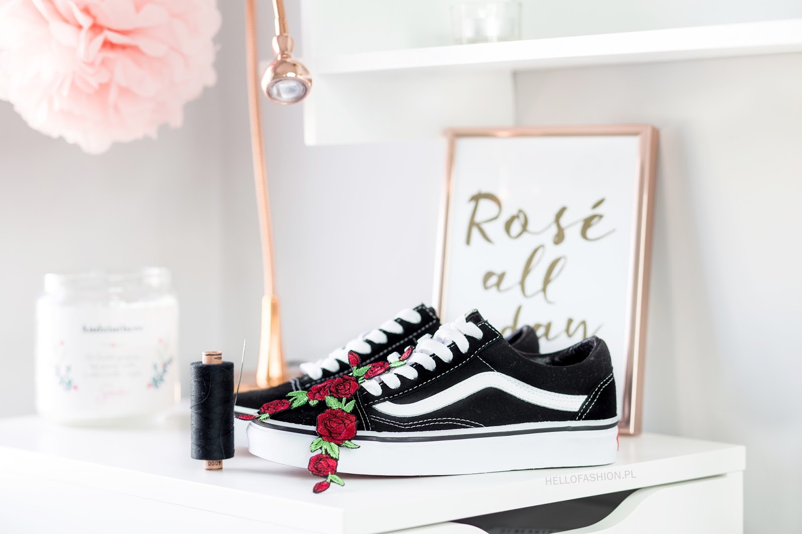 vans czarne róże vans czarne róże